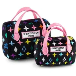 Black Monogram Chewy Vuiton Handbag - Pet Home | The Perfect Pet Supplies Shopping Experience