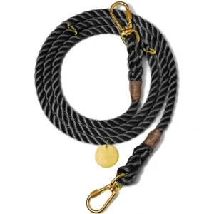 Black Rope Dog Leash, Adjustable - Pet Home | The Perfect Pet Supplies Shopping Experience
