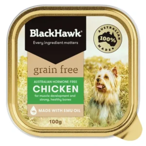 BlackHawk Canine Adult Grain Free Chicken & Rice 9 x 100g - Pet Home | The Perfect Pet Supplies Shopping Experience