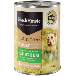BlackHawk Canine Adult Grain Free Chicken & Rice 12 x 400g - Pet Home | The Perfect Pet Supplies Shopping Experience