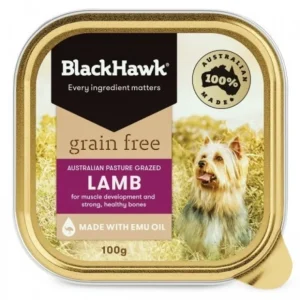 BlackHawk Canine Grain Free Lamb Cans 9 x 100g - Pet Home | The Perfect Pet Supplies Shopping Experience