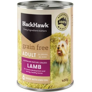 BlackHawk Canine Grain Free Lamb Cans 12 x 400g - Pet Home | The Perfect Pet Supplies Shopping Experience