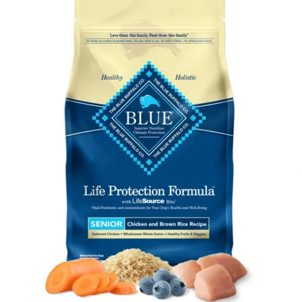 Blue Buffalo - Life Protection Senior Chicken Brown Rice Dry Dog Food - Pet Home | The Perfect Pet Supplies Shopping Experience