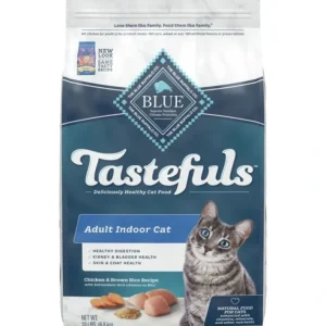 Blue Buffalo - Tastefuls Adult Indoor Chicken Brown Rice Dry Cat Food - Pet Home | The Perfect Pet Supplies Shopping Experience