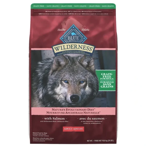 Blue Buffalo, Adult - GF Wilderness - Salmon  - Pet Home | The Perfect Pet Supplies Shopping Experience