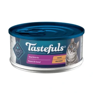 Blue Buffalo, Adult Feline - Tastefuls - Beef Pate - 156 g - Wet Cat Food - Pet Home | The Perfect Pet Supplies Shopping Experience