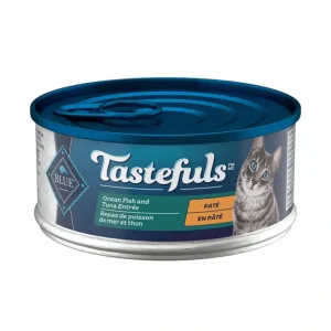 Blue Buffalo, Adult Feline - Tastefuls - Fish & Tuna Pate - 156 g - Wet Cat Food - Pet Home | The Perfect Pet Supplies Shopping Experience