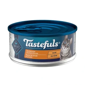 Blue Buffalo, Adult Feline - Tastefuls - Turkey & Chicken Pate - 156 g - Wet Cat Food - Pet Home | The Perfect Pet Supplies Shopping Experience
