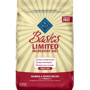 Blue Buffalo Basics Adult Salmon & Potato Recipe Dry Dog Food - Pet Home | The Perfect Pet Supplies Shopping Experience