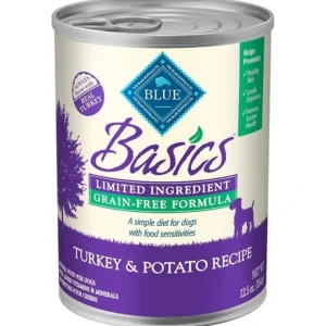 Blue Buffalo Basics Grain Free LID Turkey and Potato Recipe Adult Canned Dog Food - Pet Home | The Perfect Pet Supplies Shopping Experience