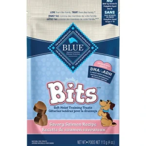 Blue Buffalo, Blue Bits - Salmon Soft Treats - 113 g - Dog Treat - Pet Home | The Perfect Pet Supplies Shopping Experience