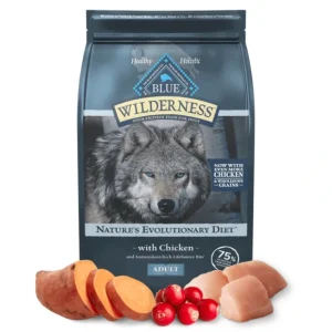 Blue Buffalo Blue Wilderness Chicken with Wholesome Grains Recipe Adult Dry Dog Food - Pet Home | The Perfect Pet Supplies Shopping Experience
