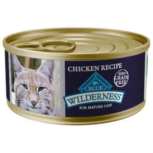 Blue Buffalo, Can, Feline Senior - Wilderness - Chicken - 156 g - Wet Cat Food - Pet Home | The Perfect Pet Supplies Shopping Experience