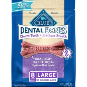 Blue Buffalo Dental Bones Large Dog Treats - Pet Home | The Perfect Pet Supplies Shopping Experience