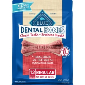 Blue Buffalo Dental Bones Regular Dog Treats - Pet Home | The Perfect Pet Supplies Shopping Experience