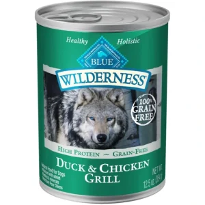 Blue Buffalo Wilderness Grain Free Duck and Chicken Grill Canned Dog Food - Pet Home | The Perfect Pet Supplies Shopping Experience