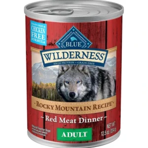 Blue Buffalo Wilderness Rocky Mountain Recipe Red Meat Dinner Adult Canned Dog Food - Pet Home | The Perfect Pet Supplies Shopping Experience