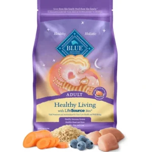 BLUE™ Healthy Living Adult Cats Chicken and Brown Rice Recipe - Pet Home | The Perfect Pet Supplies Shopping Experience