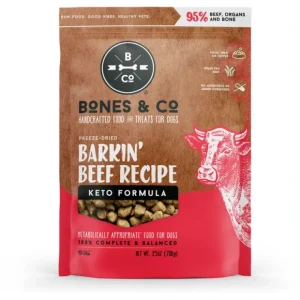 Bones & Co. Barkin' Beef Freeze-Dried Keto Formula Dog Food - Pet Home | The Perfect Pet Supplies Shopping Experience