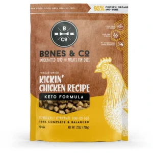 Bones & Co. Kickin' Chicken Freeze-Dried Keto Formula (12 oz) - Pet Home | The Perfect Pet Supplies Shopping Experience