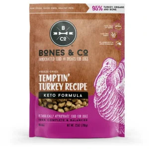 Bones & Co. Temptin Turkey Freeze-Dried Keto Formula - Pet Home | The Perfect Pet Supplies Shopping Experience