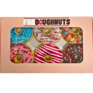 Box of Doughnuts Plush Dog Toys from Fabdog - Pet Home | The Perfect Pet Supplies Shopping Experience