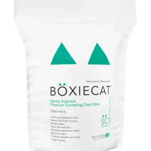 Boxiecat Gently Scented Premium Clumping Clay Cat Litter (16-lb) - Pet Home | The Perfect Pet Supplies Shopping Experience