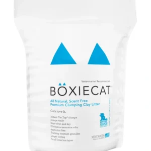 Boxiecat Scent-free Premium Clumping Clay Cat Litter (16-lb) - Pet Home | The Perfect Pet Supplies Shopping Experience