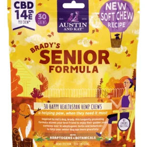 Bradys Senior Blend 14mg Chews from Austin and Kat - Pet Home | The Perfect Pet Supplies Shopping Experience