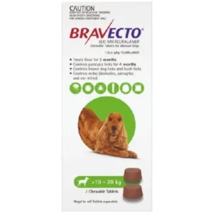 Bravecto for Medium Dogs 10 -20kg x 2 Chews (6 months protection) - Pet Home | The Perfect Pet Supplies Shopping Experience