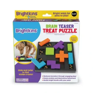 Brightkins Dog Brain Teaser Treat Puzzle - Pet Home | The Perfect Pet Supplies Shopping Experience