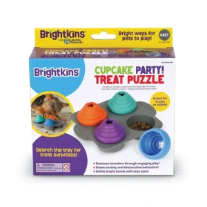 Brightkins Dog Cupcake Treat Puzzle - Pet Home | The Perfect Pet Supplies Shopping Experience