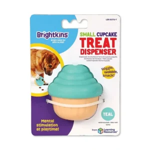 Brightkins Dog Small Cupcake Treat Dispenser Teal - Pet Home | The Perfect Pet Supplies Shopping Experience