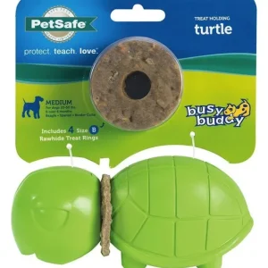 BUSY BUDDY TREAT HOLDING TURTLE DOG TOY - Pet Home | The Perfect Pet Supplies Shopping Experience