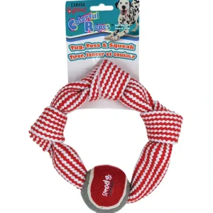 Canada Paws, Rope Knot Ring - 13" - Medium - Tug Dog Toy - Pet Home | The Perfect Pet Supplies Shopping Experience