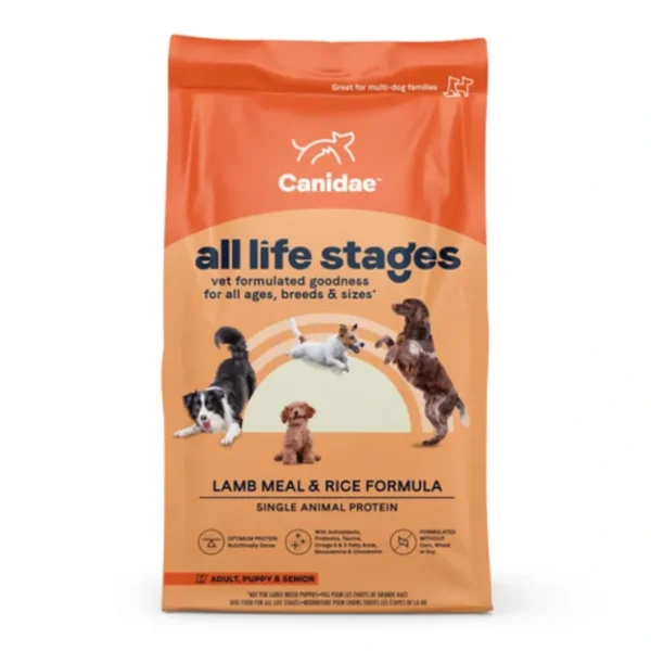Canidae All Life Stages Dry Dog Food, Lamb Meal and Rice - Pet Home | The Perfect Pet Supplies Shopping Experience