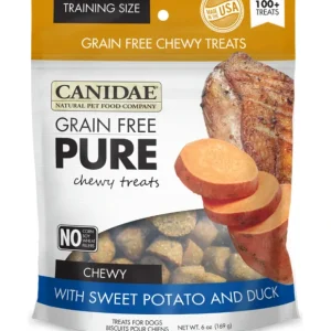 Canidae Grain Free PURE Chewy Training Treats with Sweet Potato and Duck Dog Treats - Pet Home | The Perfect Pet Supplies Shopping Experience