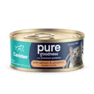 CANIDAEu00ae PURE With Salmon and Whitefish in Broth Wet Cat Food (2.46-oz, single) - Pet Home | The Perfect Pet Supplies Shopping Experience