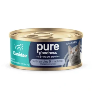CANIDAEu00ae PURE With Sardine and Mackerel in Broth Wet Cat Food - Pet Home | The Perfect Pet Supplies Shopping Experience