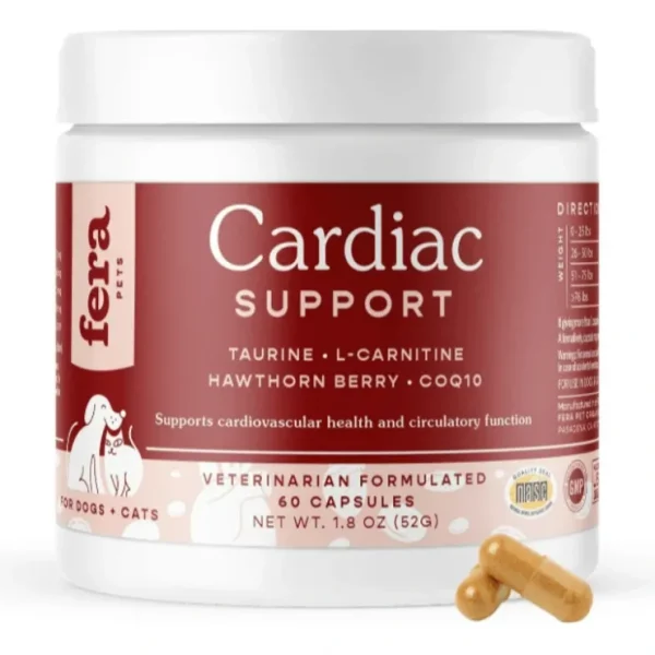 Cardiac Support for Dogs and Cats from Fera Pet Organics - Pet Home | The Perfect Pet Supplies Shopping Experience