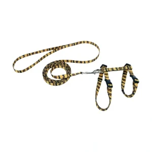 Cat Adjustable Harness & Leash Tiger Pattern 3/8x10-18" - Pet Home | The Perfect Pet Supplies Shopping Experience