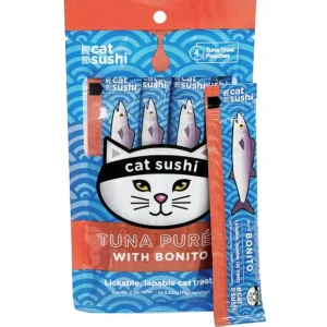 Cat Sushi Tuna Puree with Bonito 4 pk - Pet Home | The Perfect Pet Supplies Shopping Experience