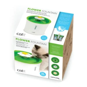Catit 2.0 Senses Flower Water Fountain 3ltr - Pet Home | The Perfect Pet Supplies Shopping Experience
