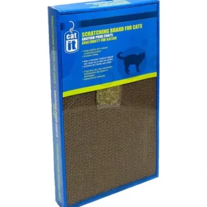 Catit Cardboard Scratcher Wide, with Catnip - Pet Home | The Perfect Pet Supplies Shopping Experience