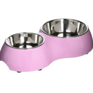 Catit 2-in-1 Double Cat Diner - Pink - Pet Home | The Perfect Pet Supplies Shopping Experience