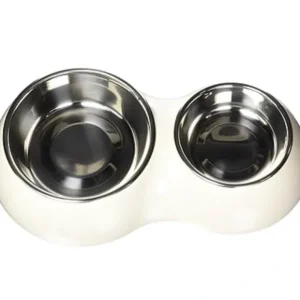 Catit 2-in-1 Double Cat Diner - White - Pet Home | The Perfect Pet Supplies Shopping Experience