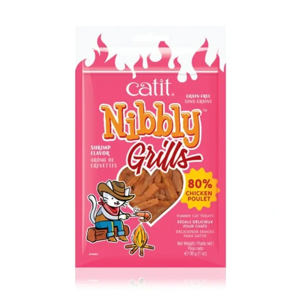 Catit, Nibbly Grills - Chicken & Shrimp - 30 g - Pet Home | The Perfect Pet Supplies Shopping Experience