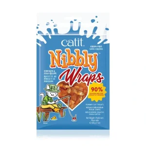 Catit, Nibbly Wraps - Chicken & Fish - 30 g - Pet Home | The Perfect Pet Supplies Shopping Experience