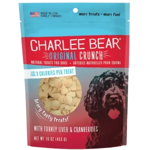 Charlee Bear, Treat - Turkey Liver & Cranberry - 454 g - Pet Home | The Perfect Pet Supplies Shopping Experience