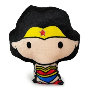 Chibi Wonder Woman Plush Dog Toy with Squeaker from Buckle Down - Pet Home | The Perfect Pet Supplies Shopping Experience